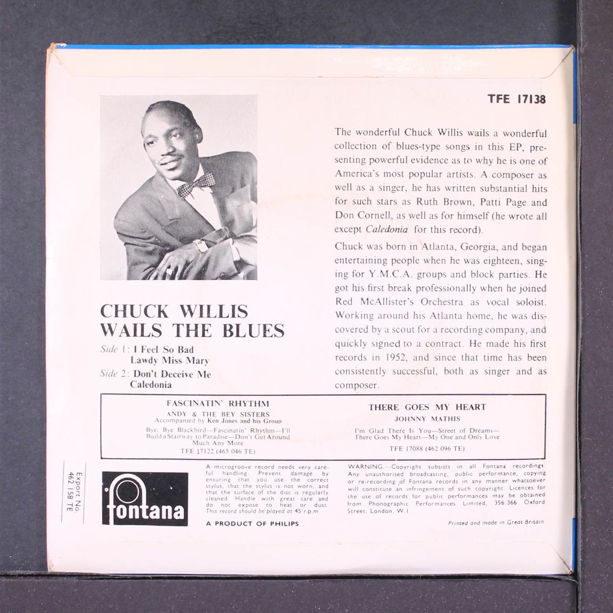 wails the blues by CHUCK WILLIS