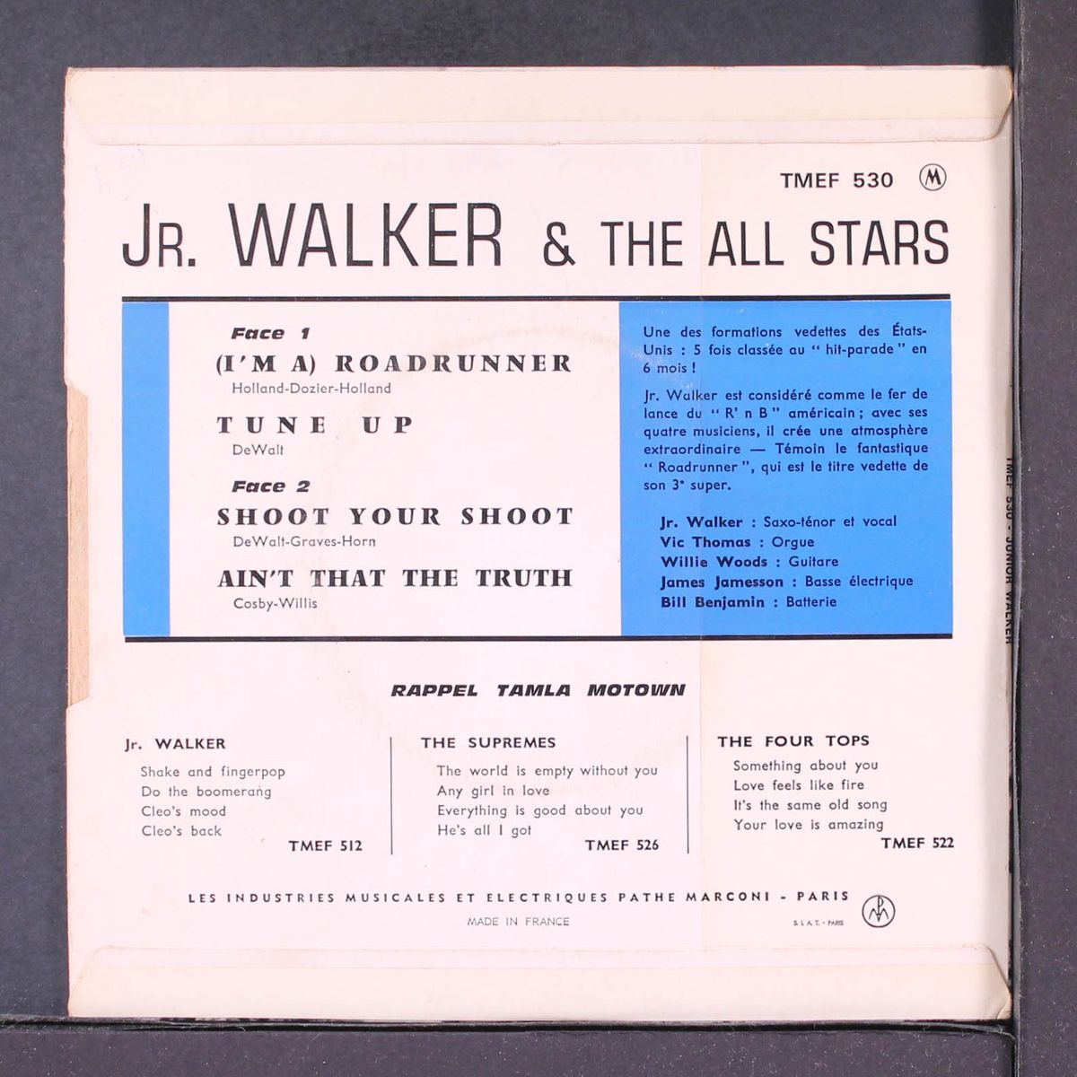 (i'm a) road runner by JR. WALKER