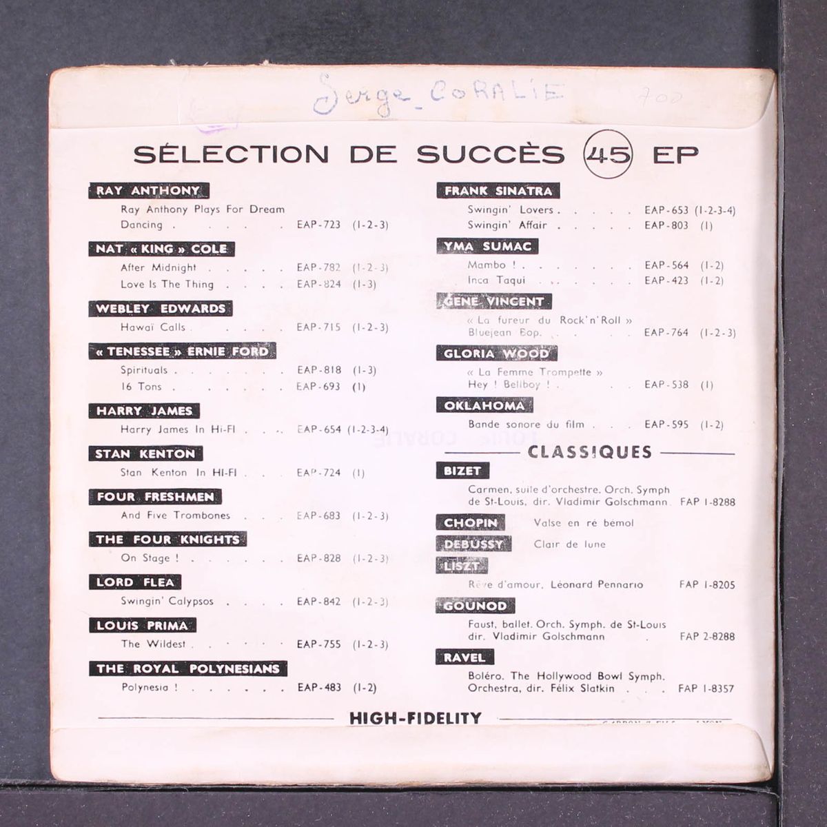 sing by SAMMY HAGAN & VISCOUNTS