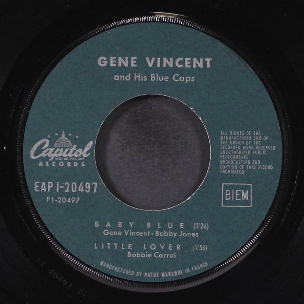 baby blue by GENE VINCENT