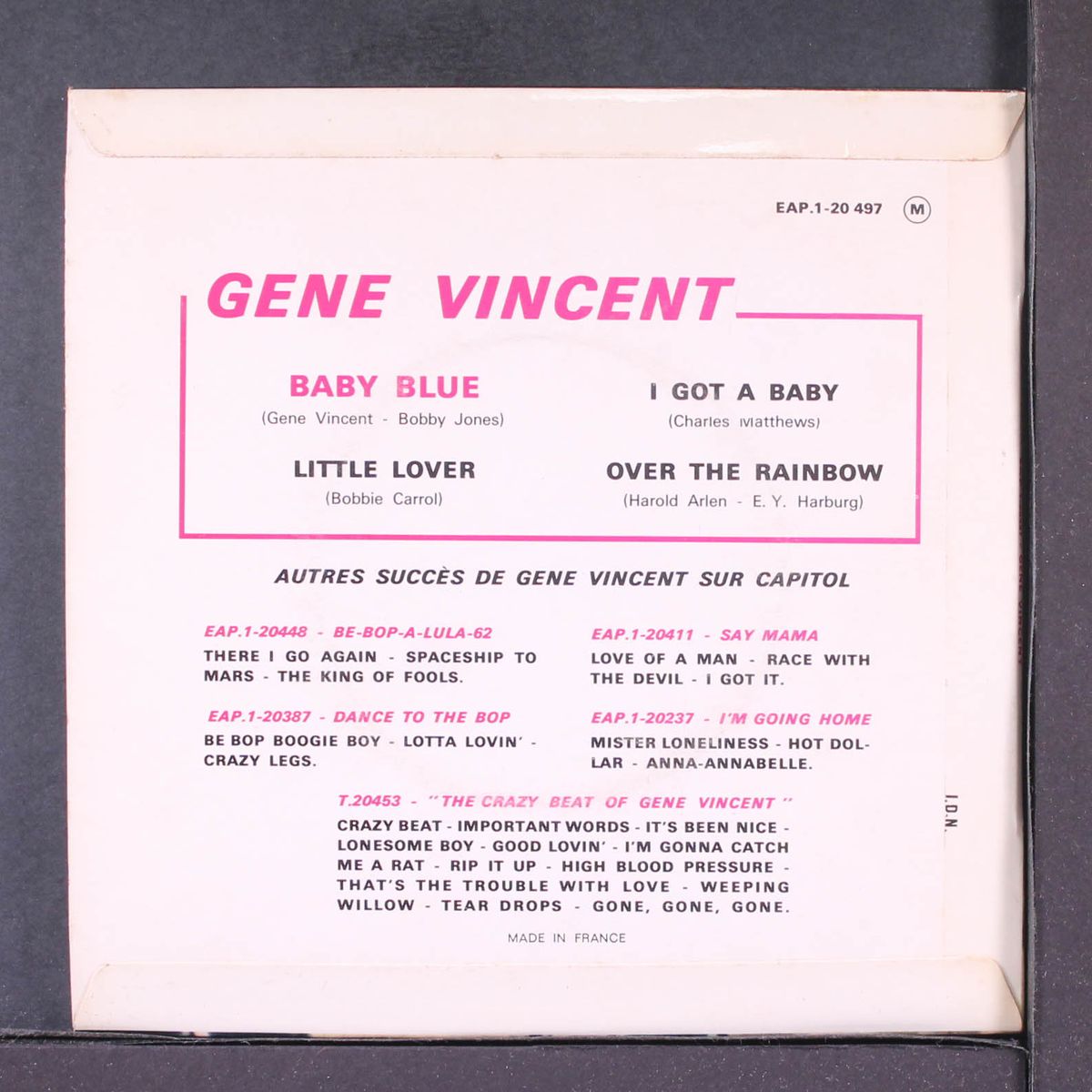 baby blue by GENE VINCENT