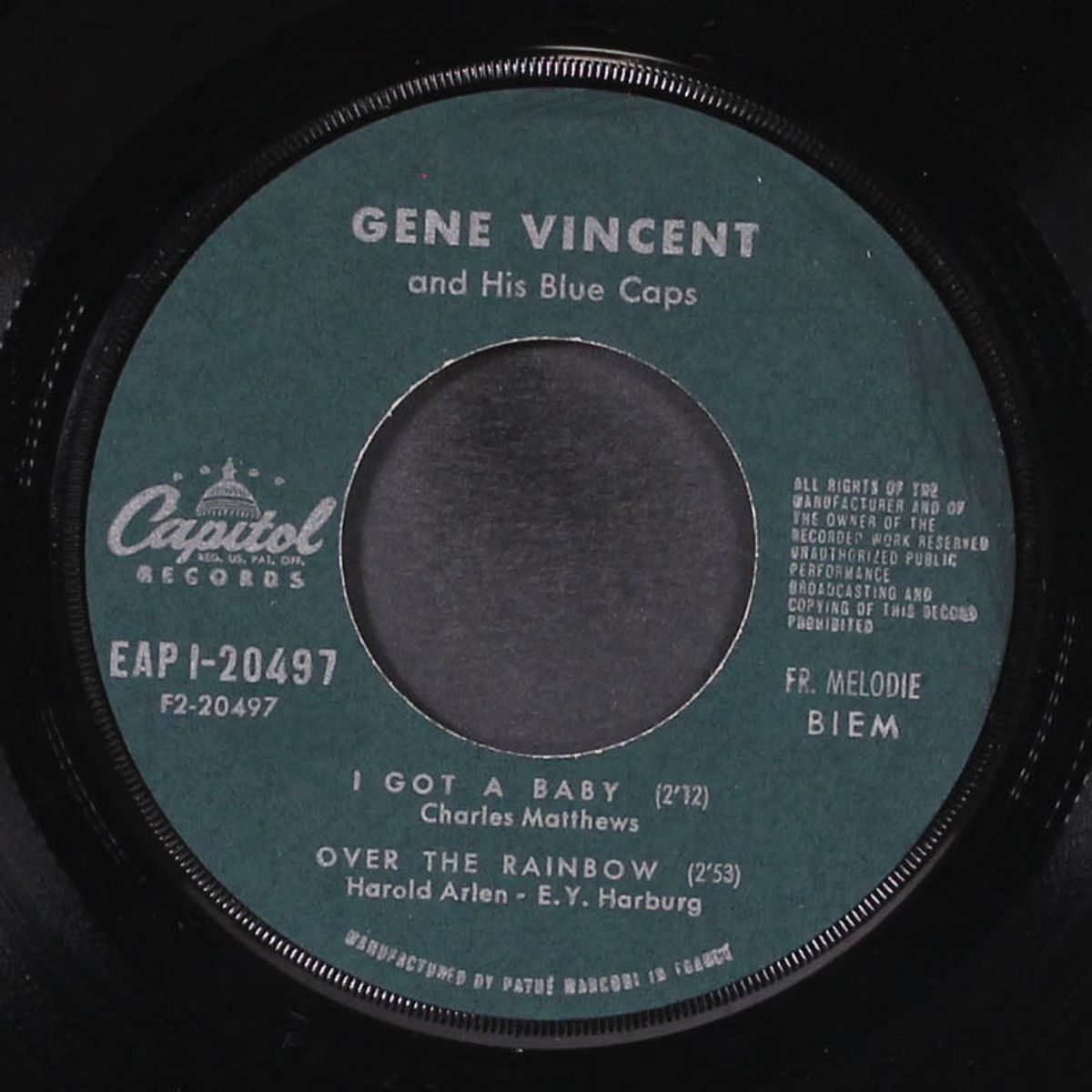 baby blue by GENE VINCENT