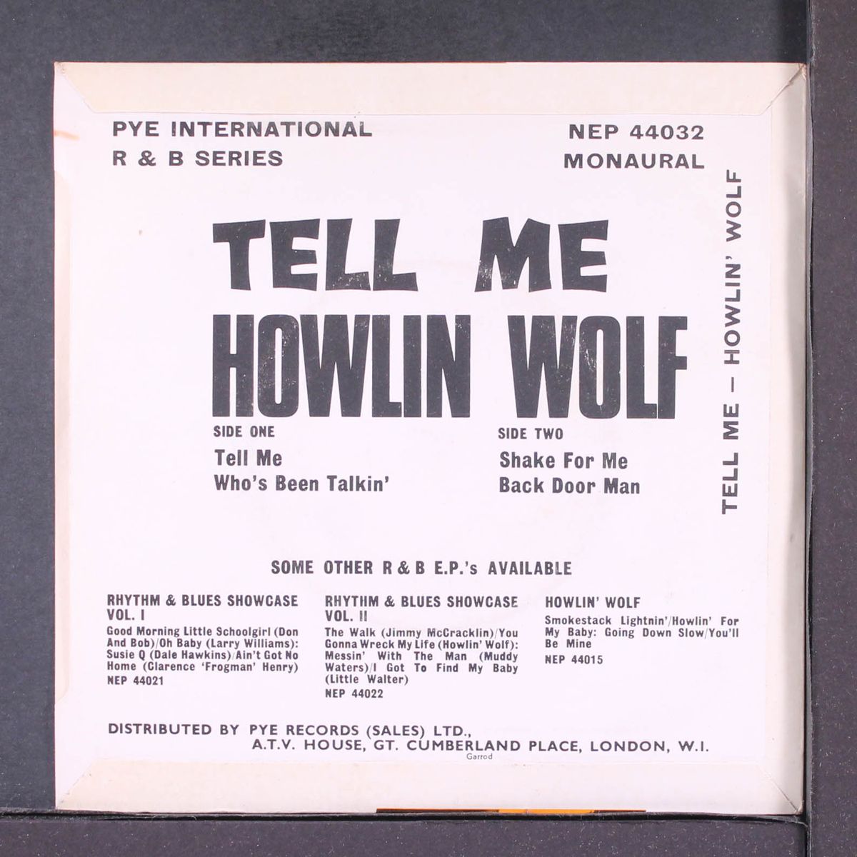 tell me by HOWLIN' WOLF