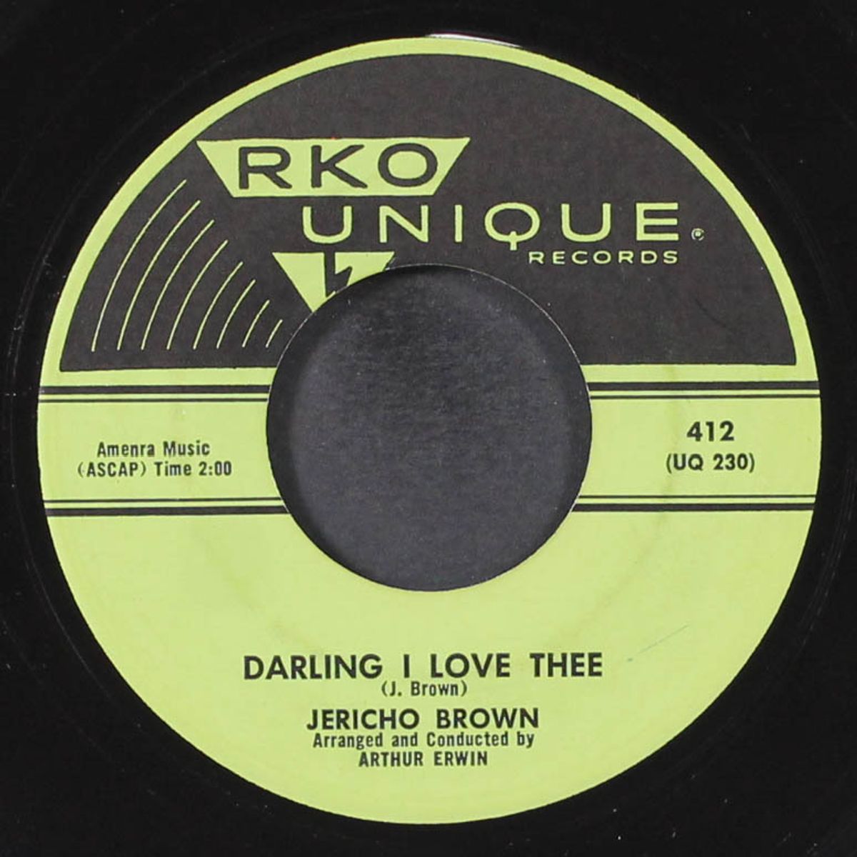 little neva / darling i love thee by JERICHO BROWN