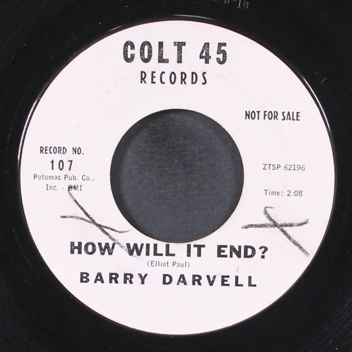 geronimo stomp / how will it end by BARRY DARVELL