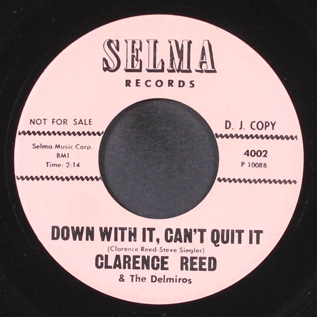 sooner or later / down with it, can't quit it by CLARENCE REED
