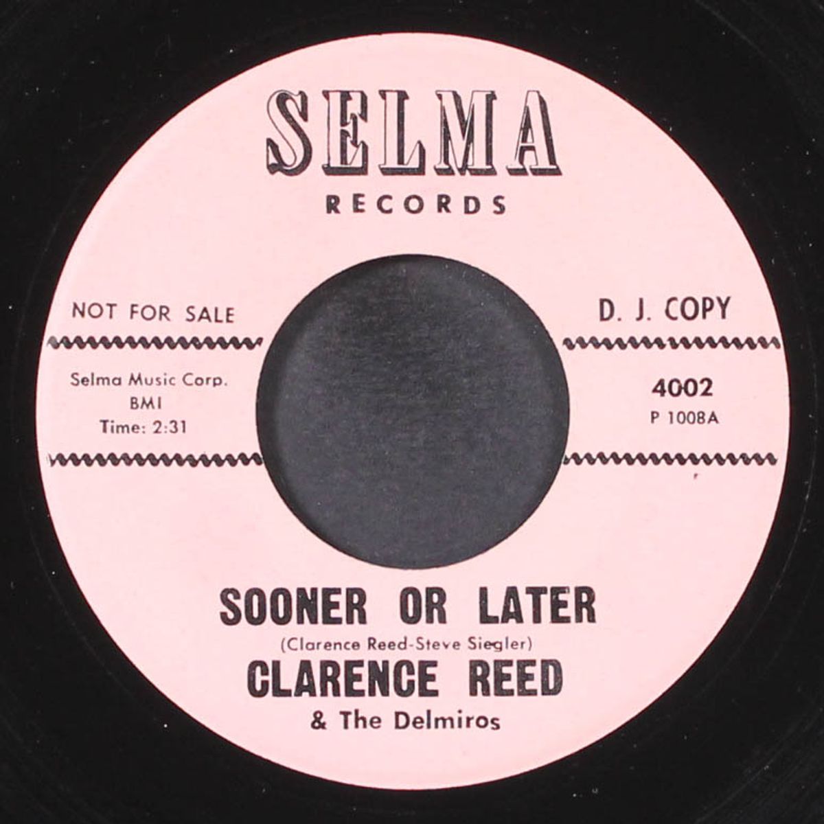 sooner or later / down with it, can't quit it by CLARENCE REED
