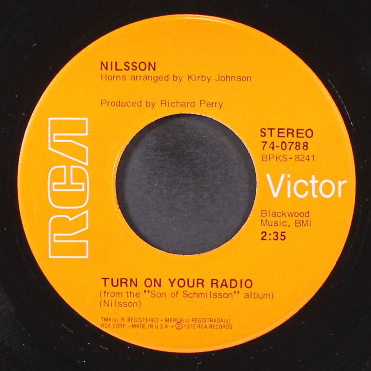 spaceman / turn on your radio by NILSSON