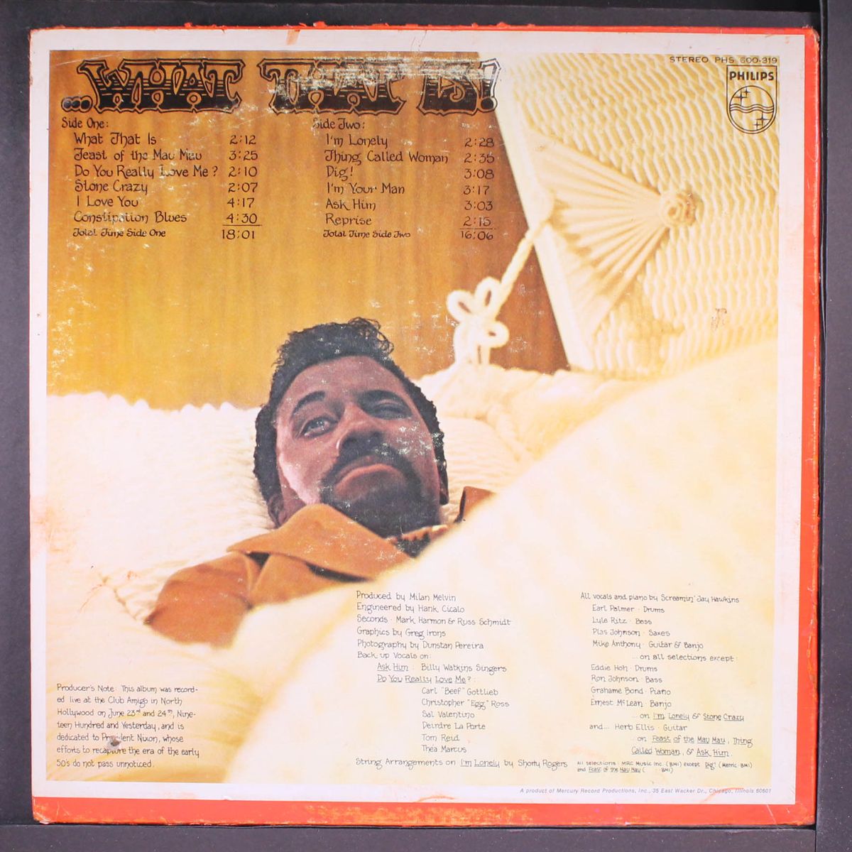 what that is! by SCREAMIN' JAY HAWKINS
