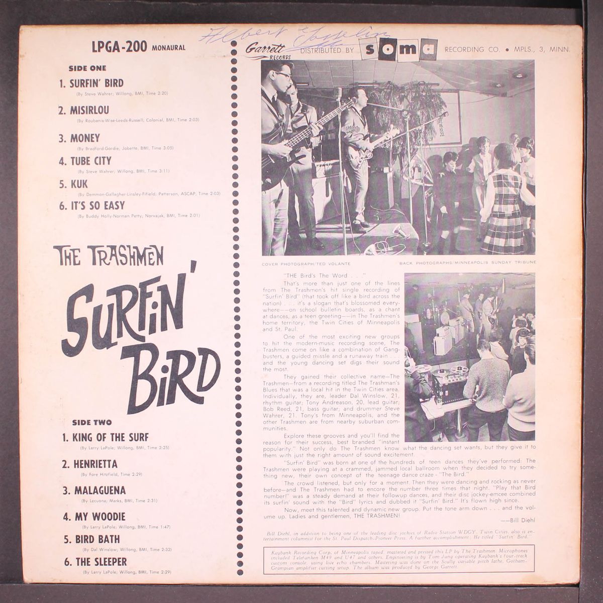 surfin' bird by TRASHMEN