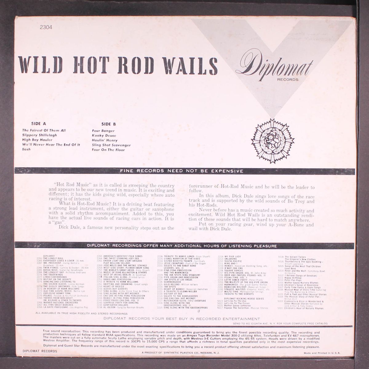 wild hot rod wails by DICK DALE & DEL-TONES