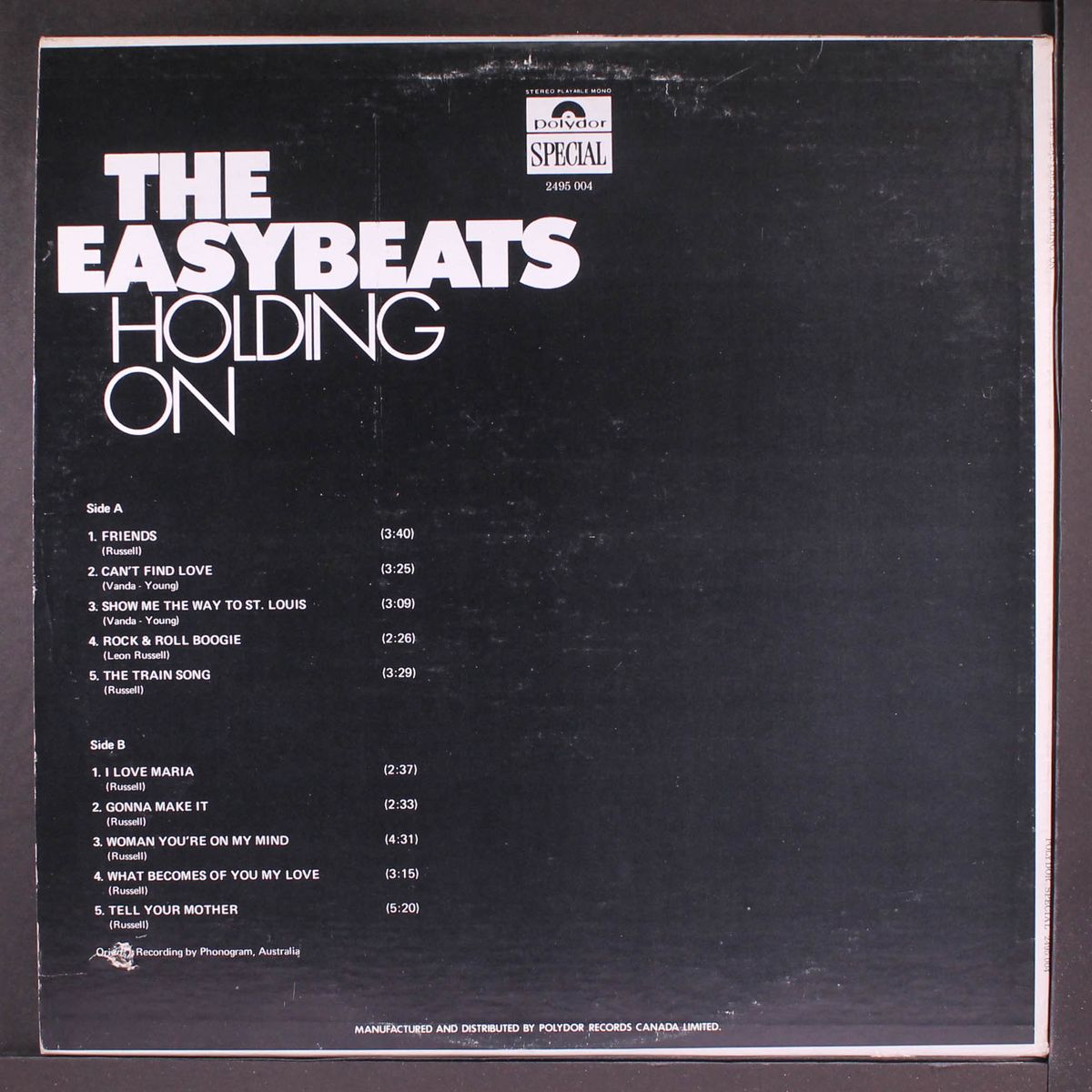 holding on by EASYBEATS