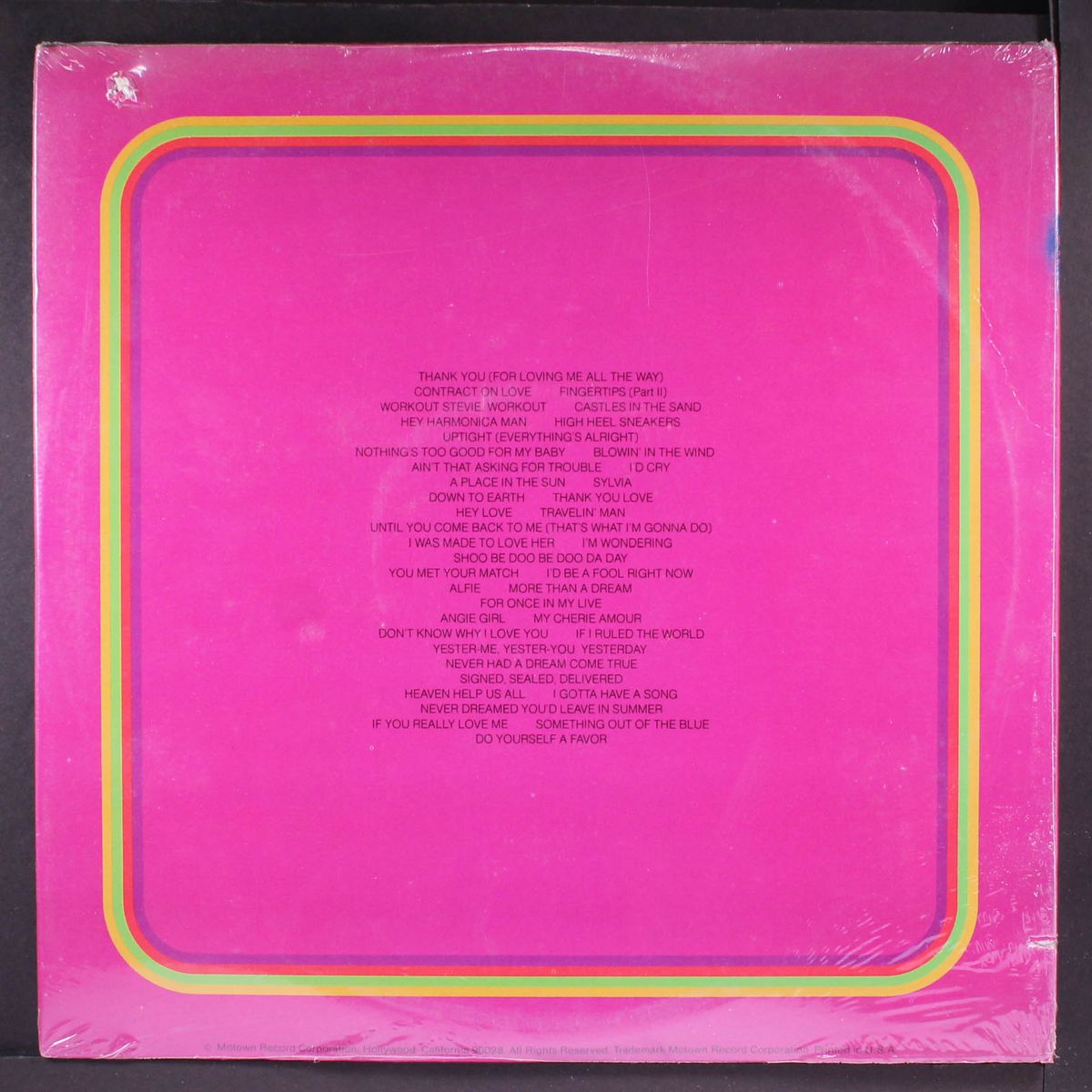 looking back by STEVIE WONDER