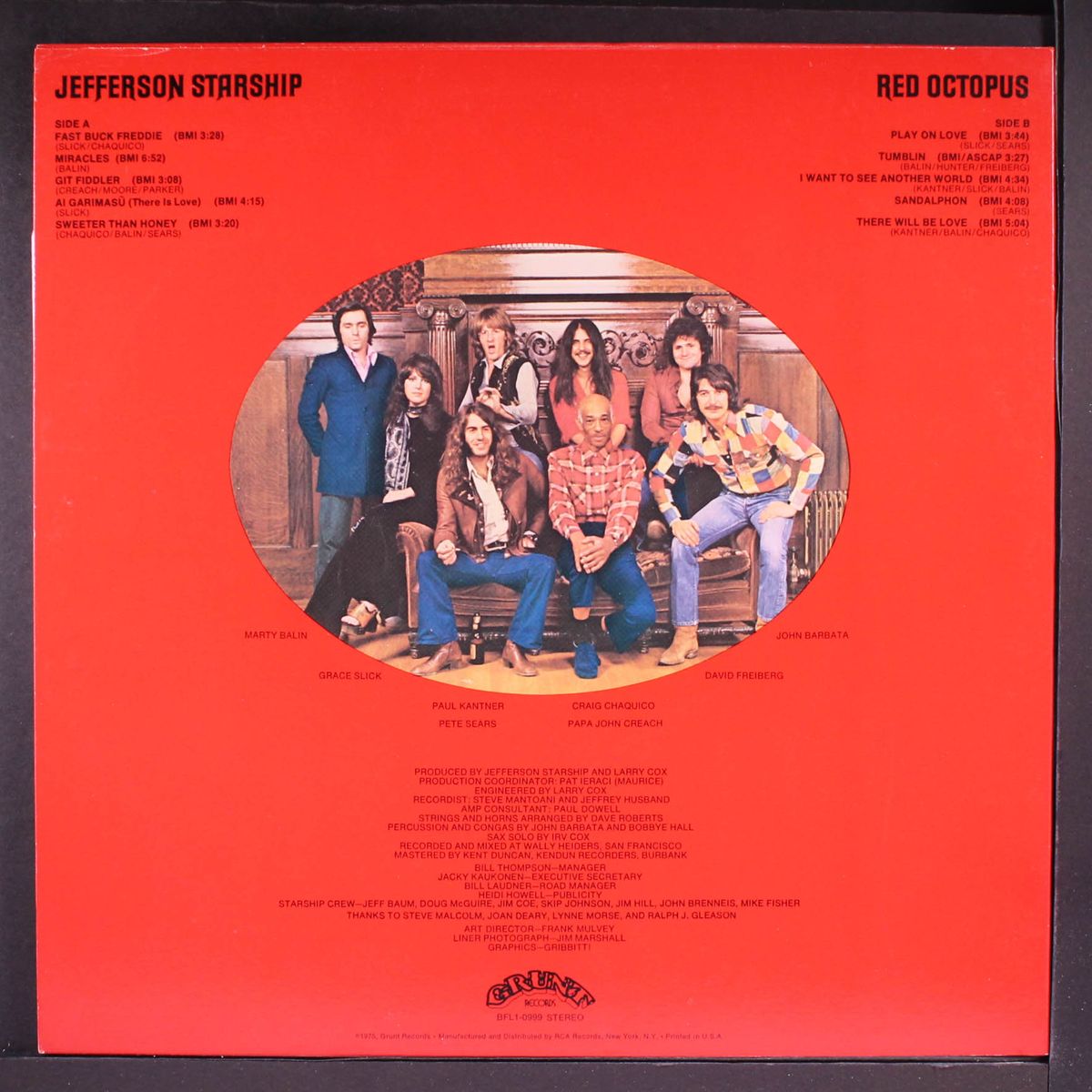 red octopus by JEFFERSON STARSHIP