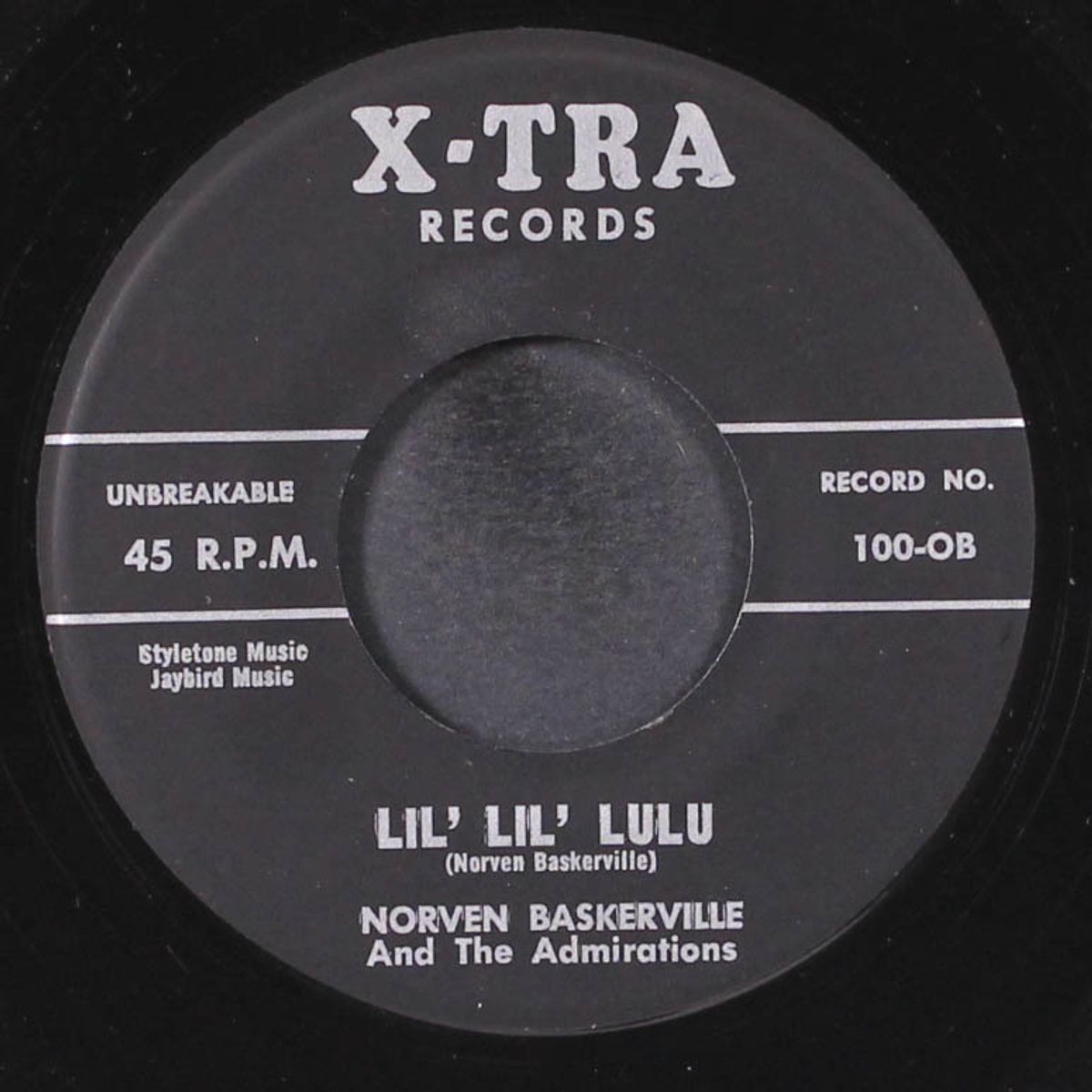 gonna find my pretty baby / lil' lil' lulu by NORVEN BASKERVILLE & ADMIRATIONS