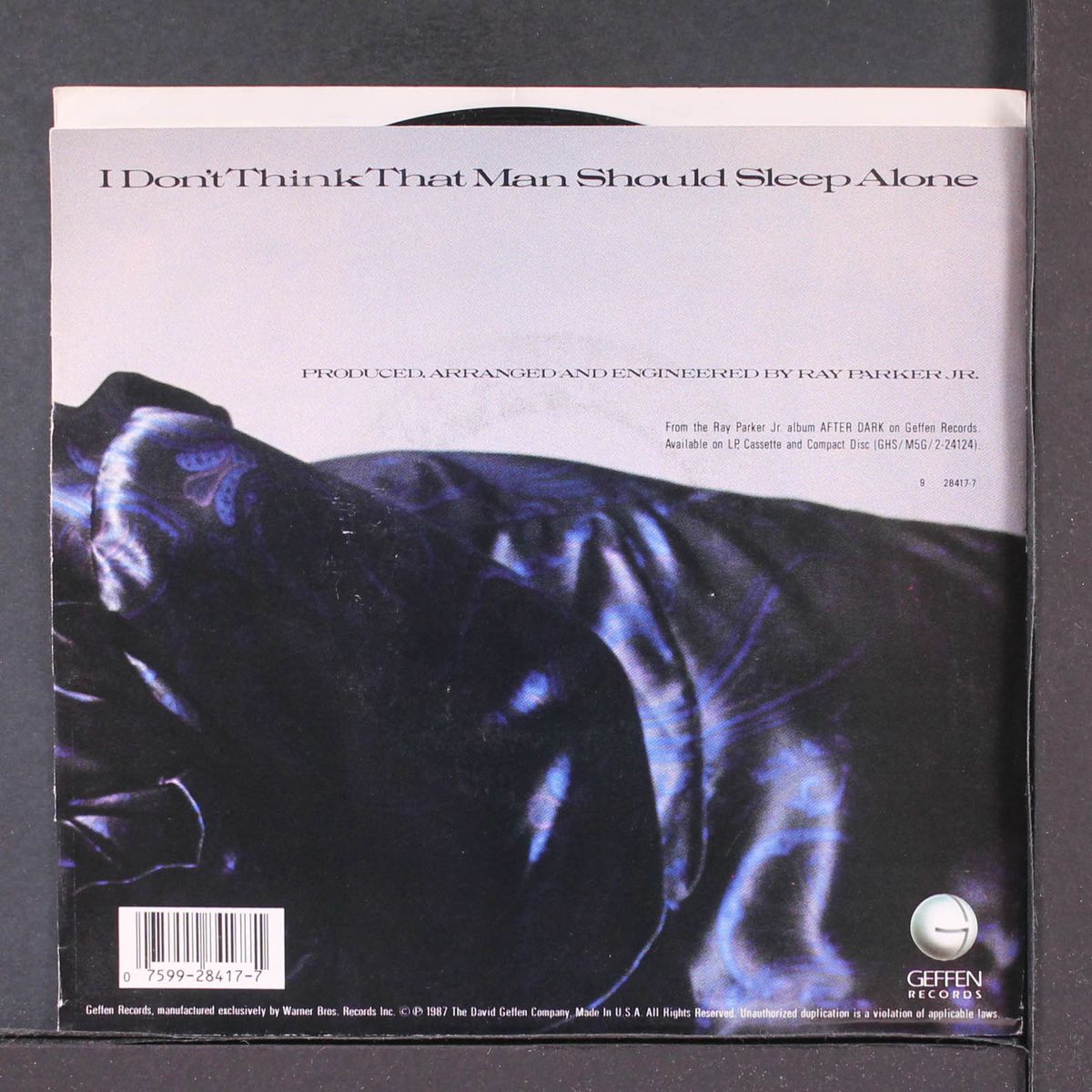 i don't think that man should sleep alone / same by RAY PARKER, JR.
