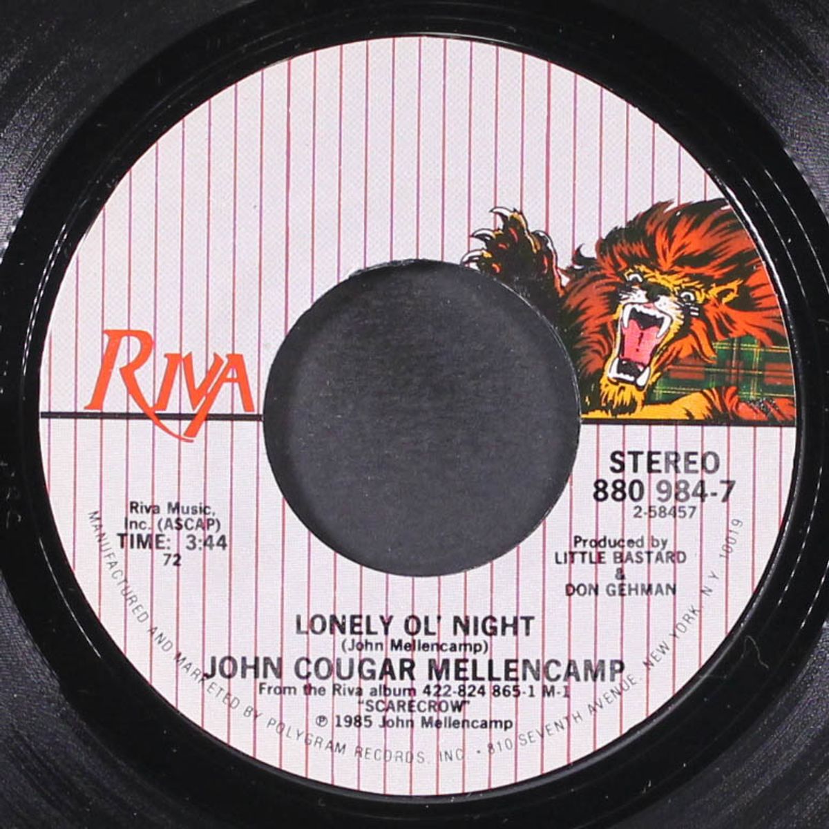 lonely ol' night by JOHN COUGAR MELLENCAMP