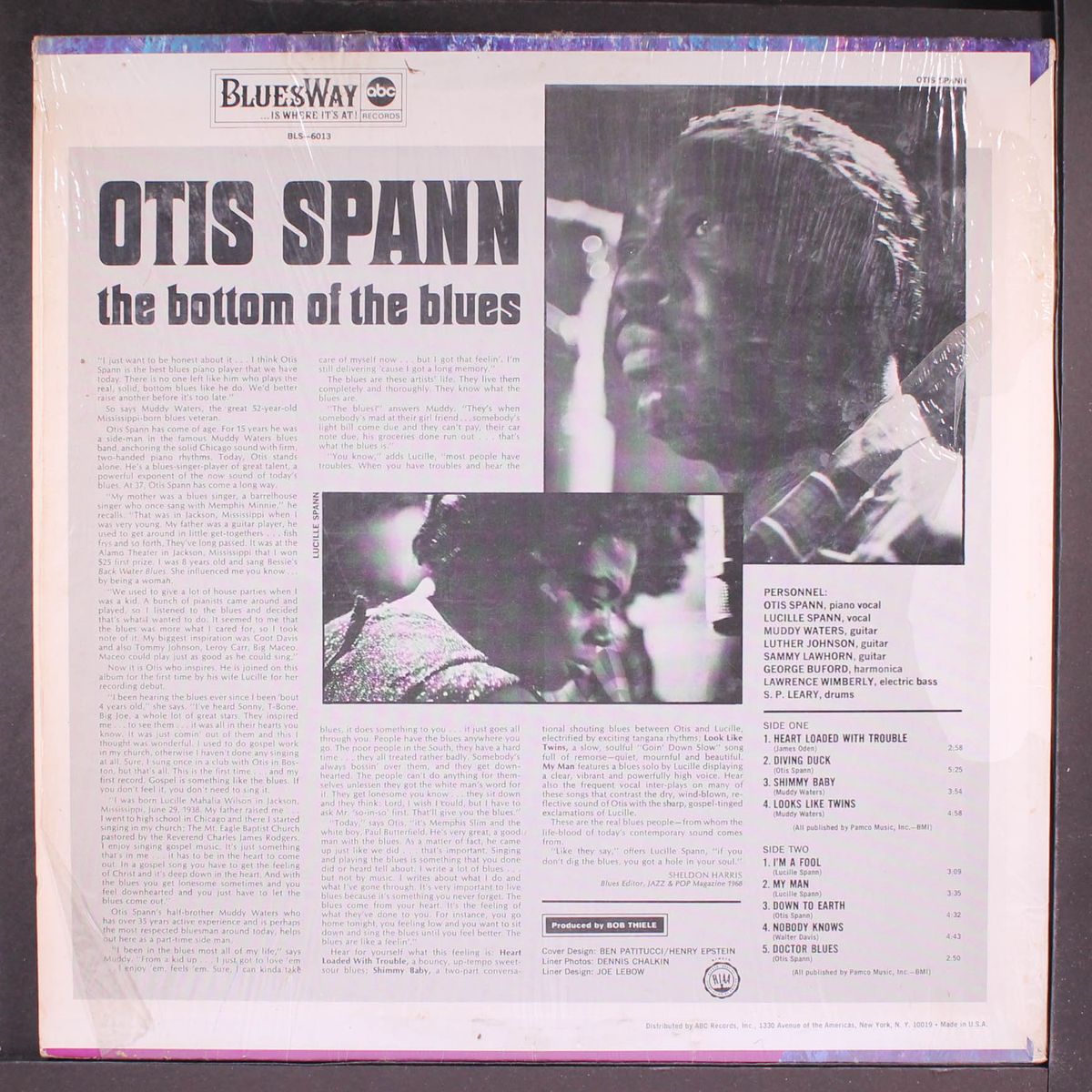 the bottom of the blues by OTIS SPANN