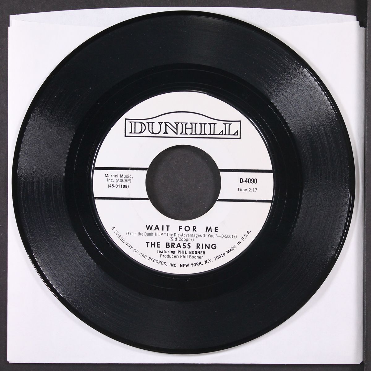 wait for me / love in the open air by BRASS RING