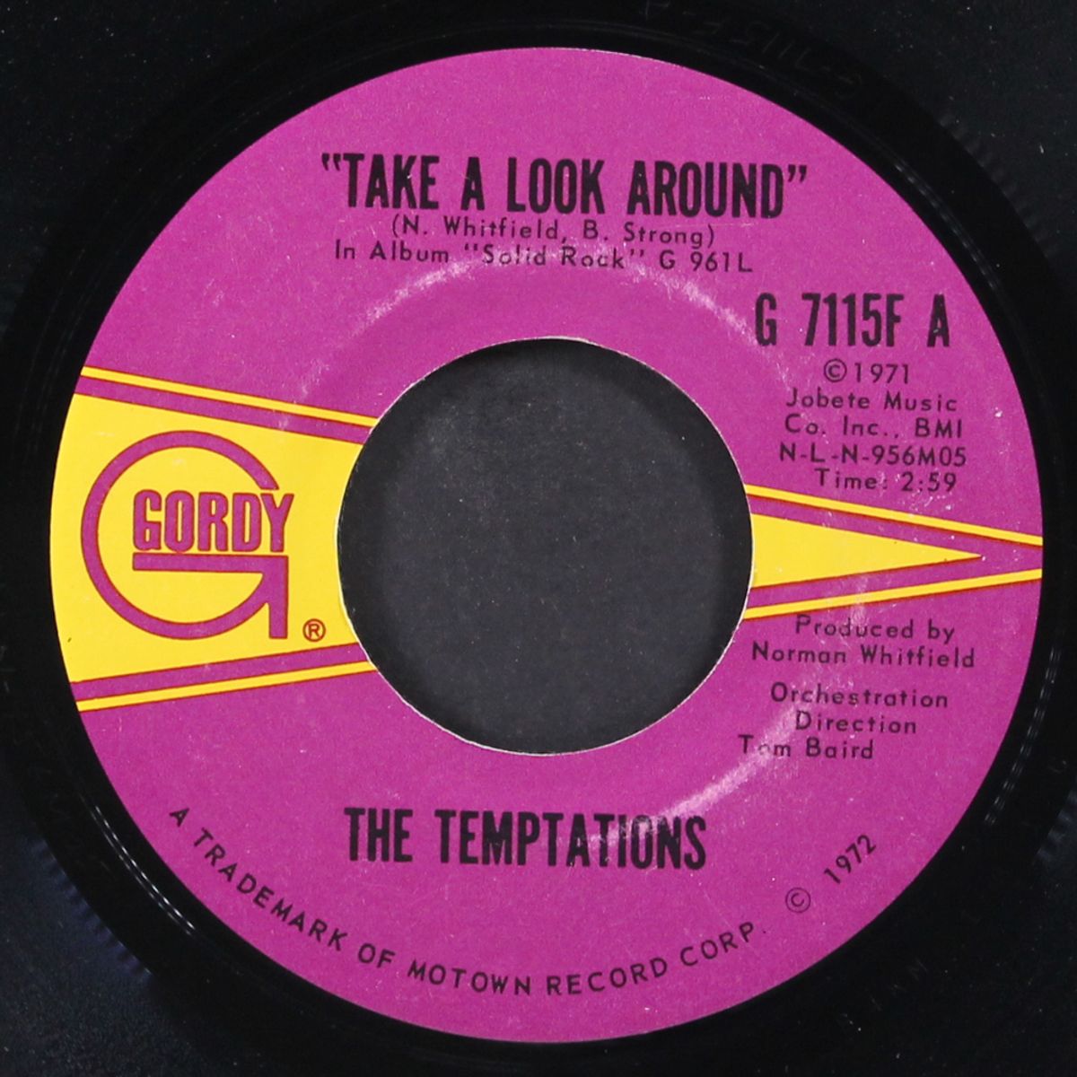take a look around / smooth sailing by TEMPTATIONS