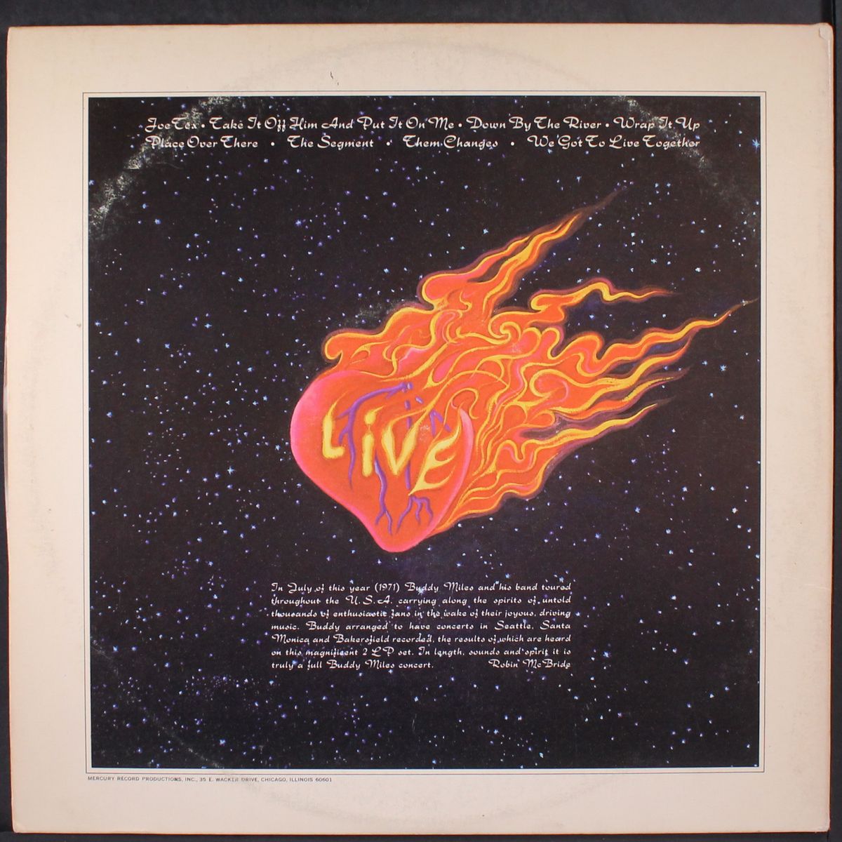 live by BUDDY MILES