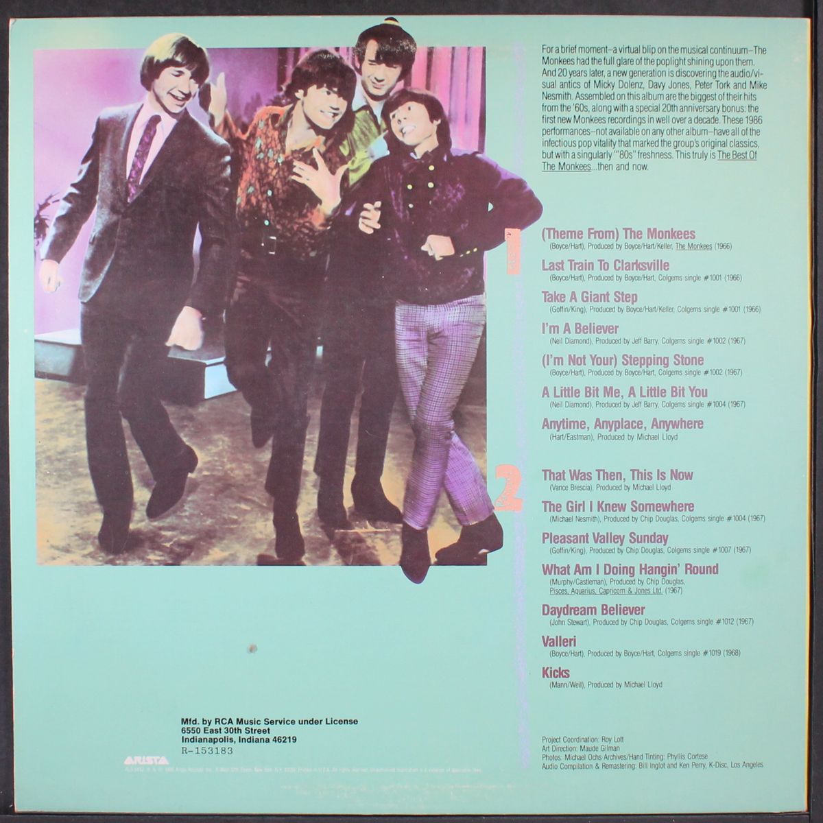 then & now...the best of by MONKEES