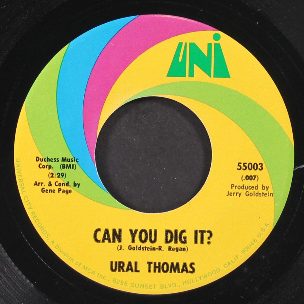 can you dig it? / i'm a whole new thing by URAL THOMAS