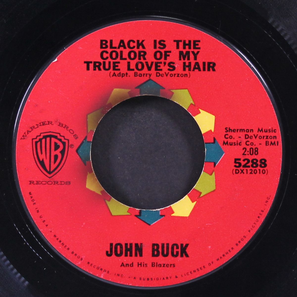 jalisco / black is the color of my true love's hair by JOHN BUCK