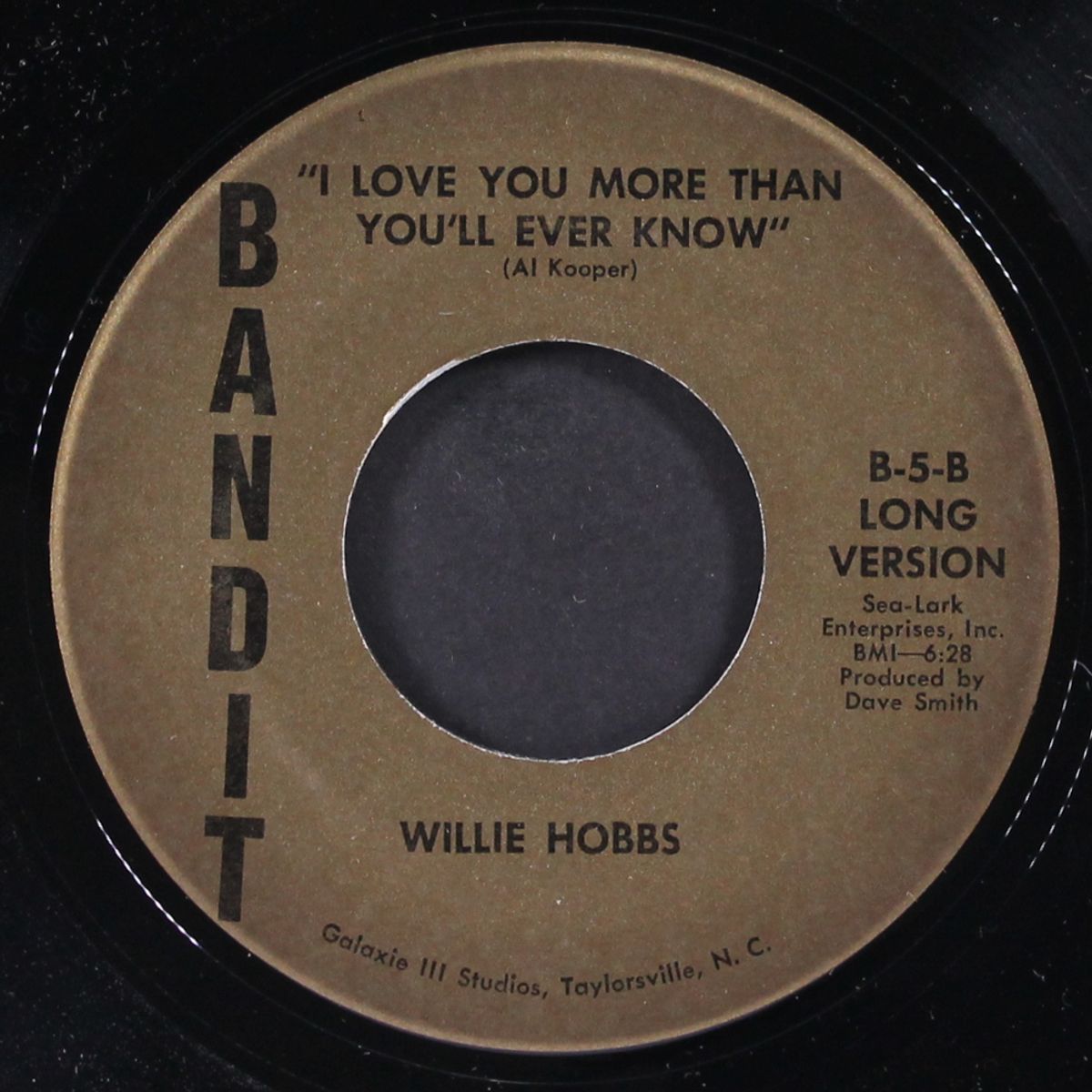 i love you more than you'll ever know / short by WILLIE HOBBS