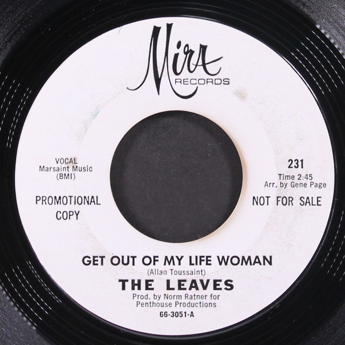 get out of my life woman by LEAVES