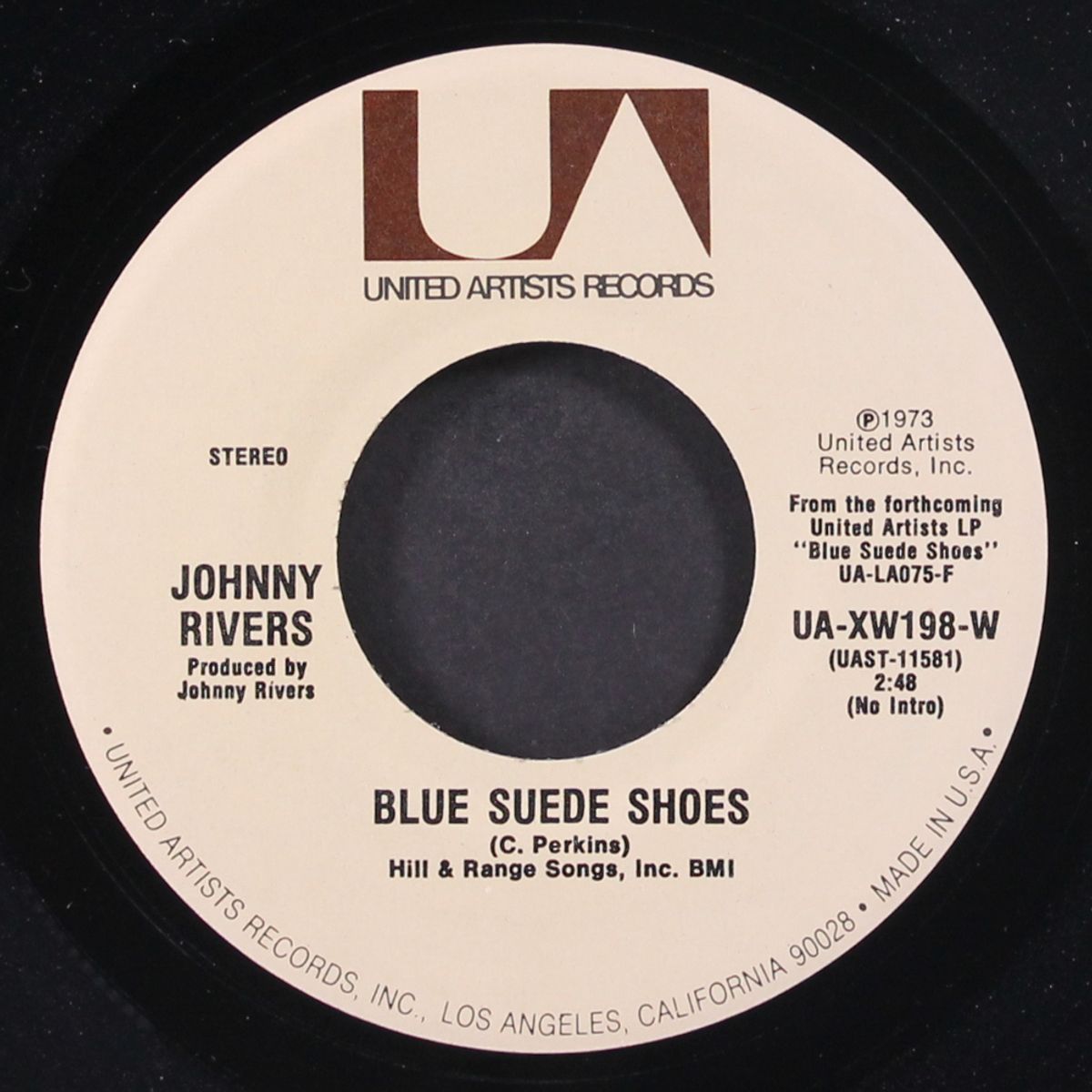 blue suede shoes / stories to a child by JOHNNY RIVERS