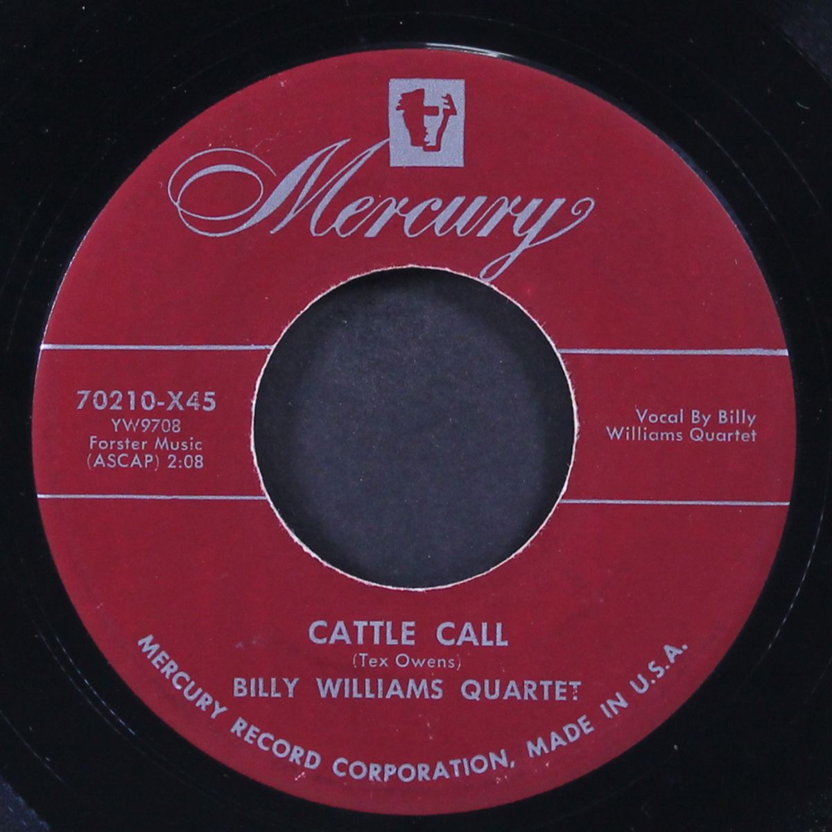cattle call / a smile for suzette by BILLY WILLIAMS QUARTET