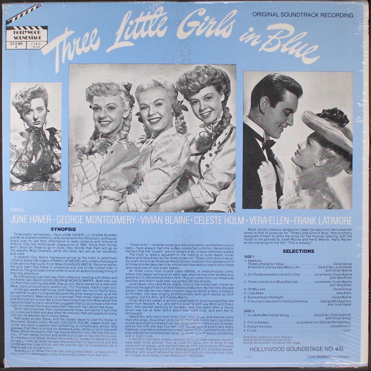three little girls in blue by SOUNDTRACK