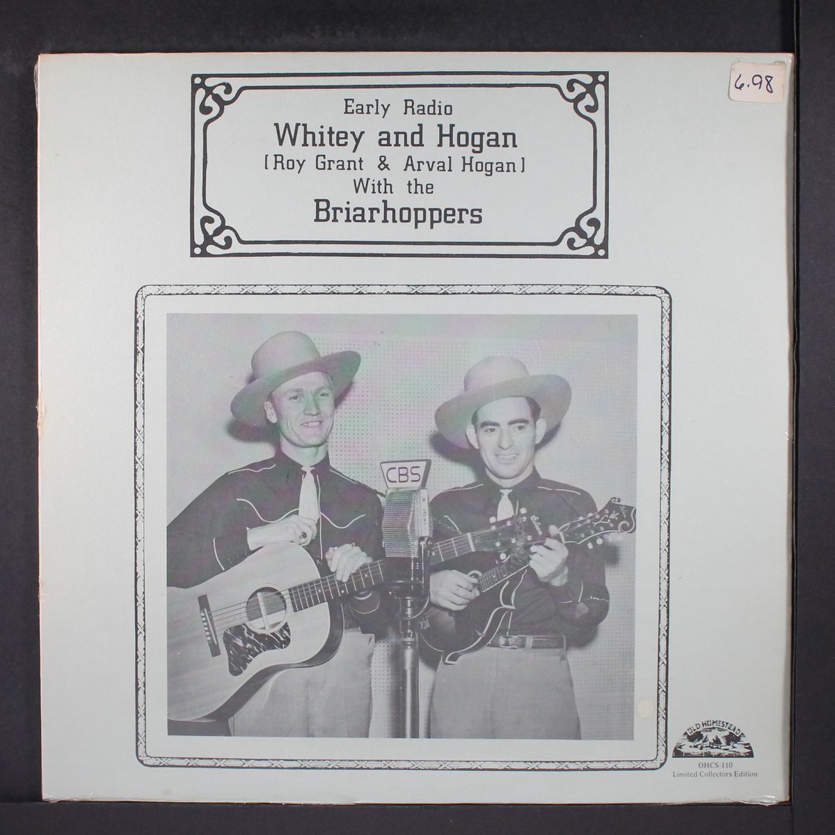 early radio by WHITEY & HOGAN & BRIARHOPPERS