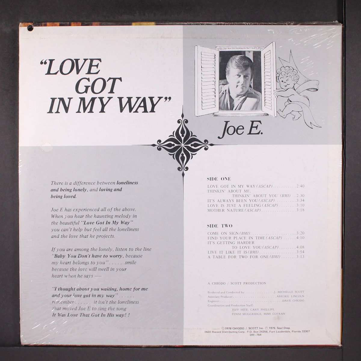 love got in my way by JOE E.