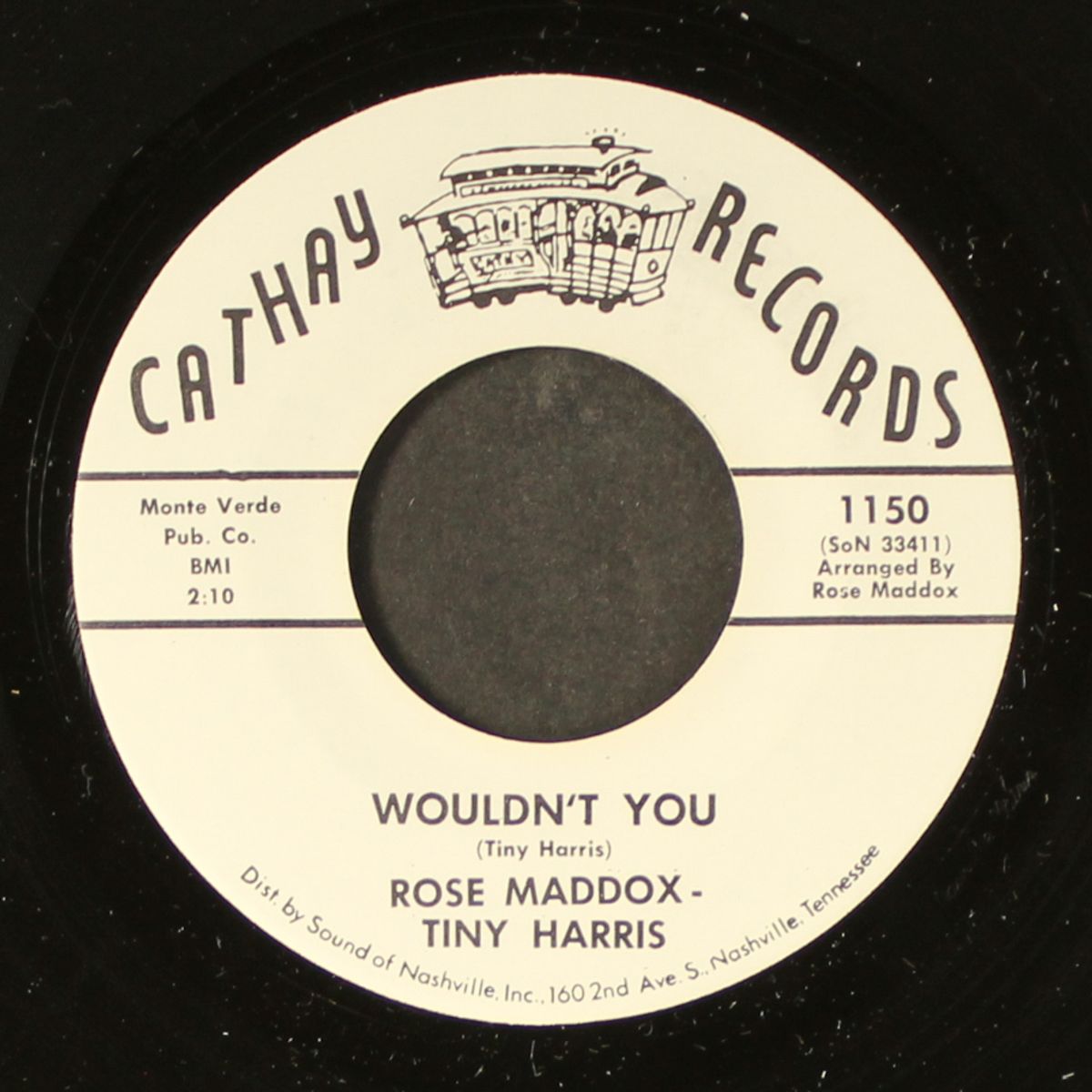 wouldn't you / same by ROSE MADDOX & TINY HARRIS