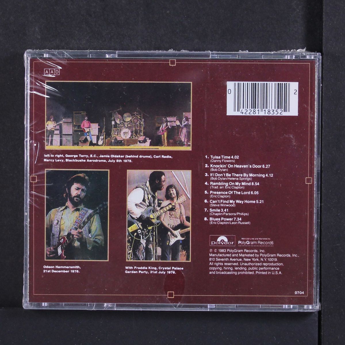 timepieces vol. ii - 'live' in the seventies by ERIC CLAPTON