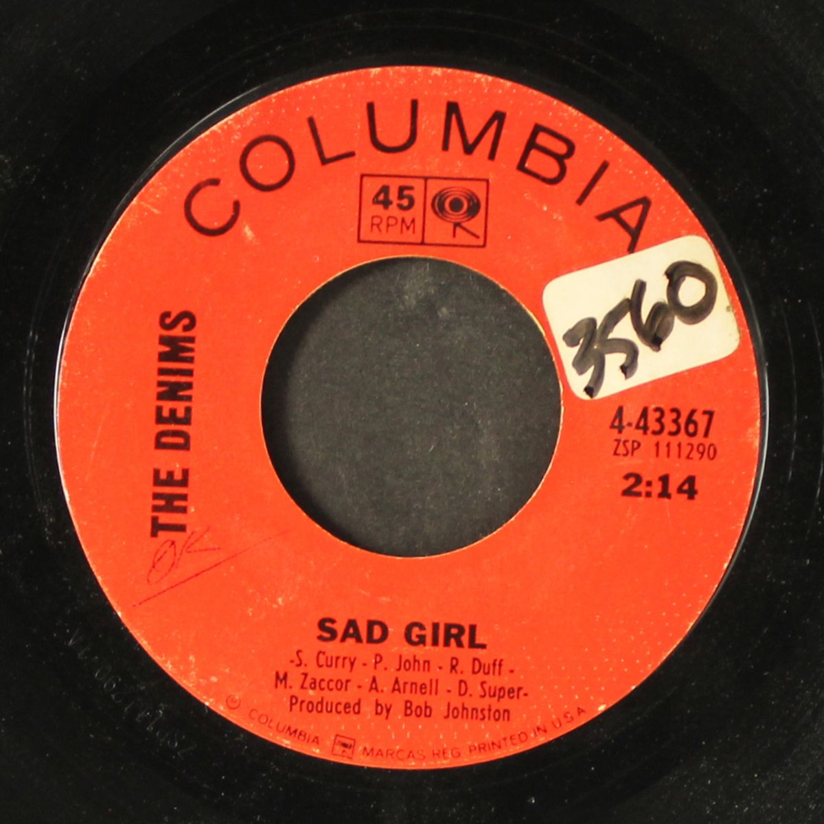 sad girl / everybody let's dance by DENIMS