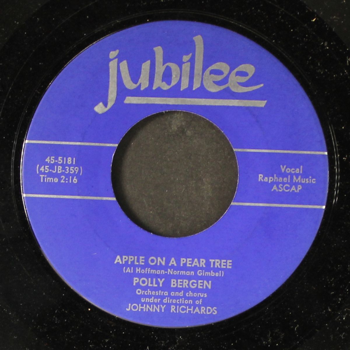 apple on a pear tree by POLLY BERGEN