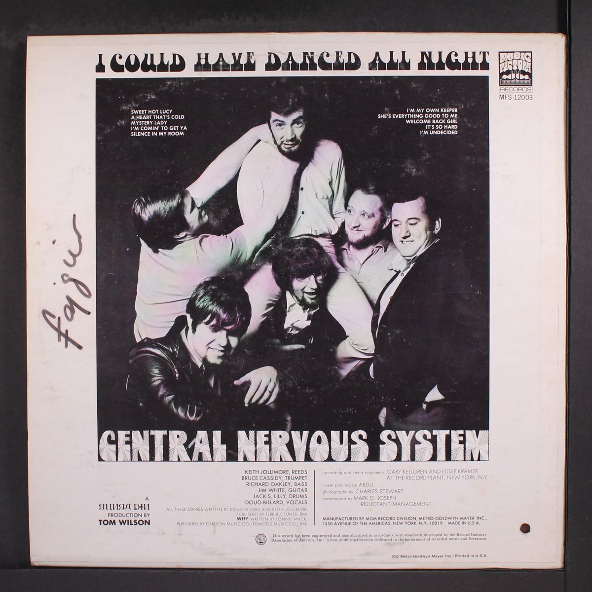i could have danced all night by CENTRAL NERVOUS SYSTEM