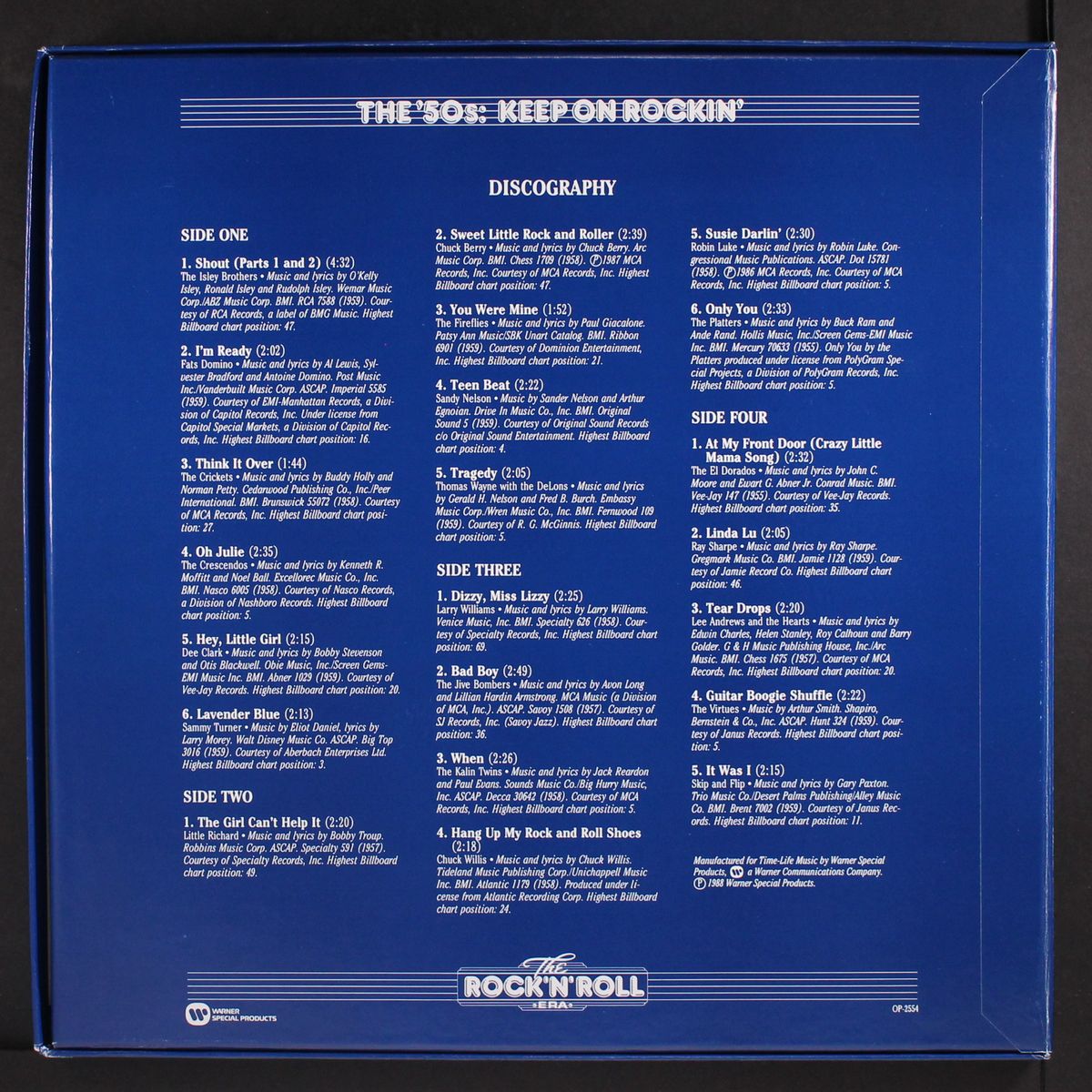 the rock'n' roll era, the '50s: keep on rockin' by VARIOUS