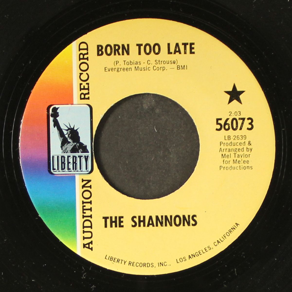 born too late by SHANNONS