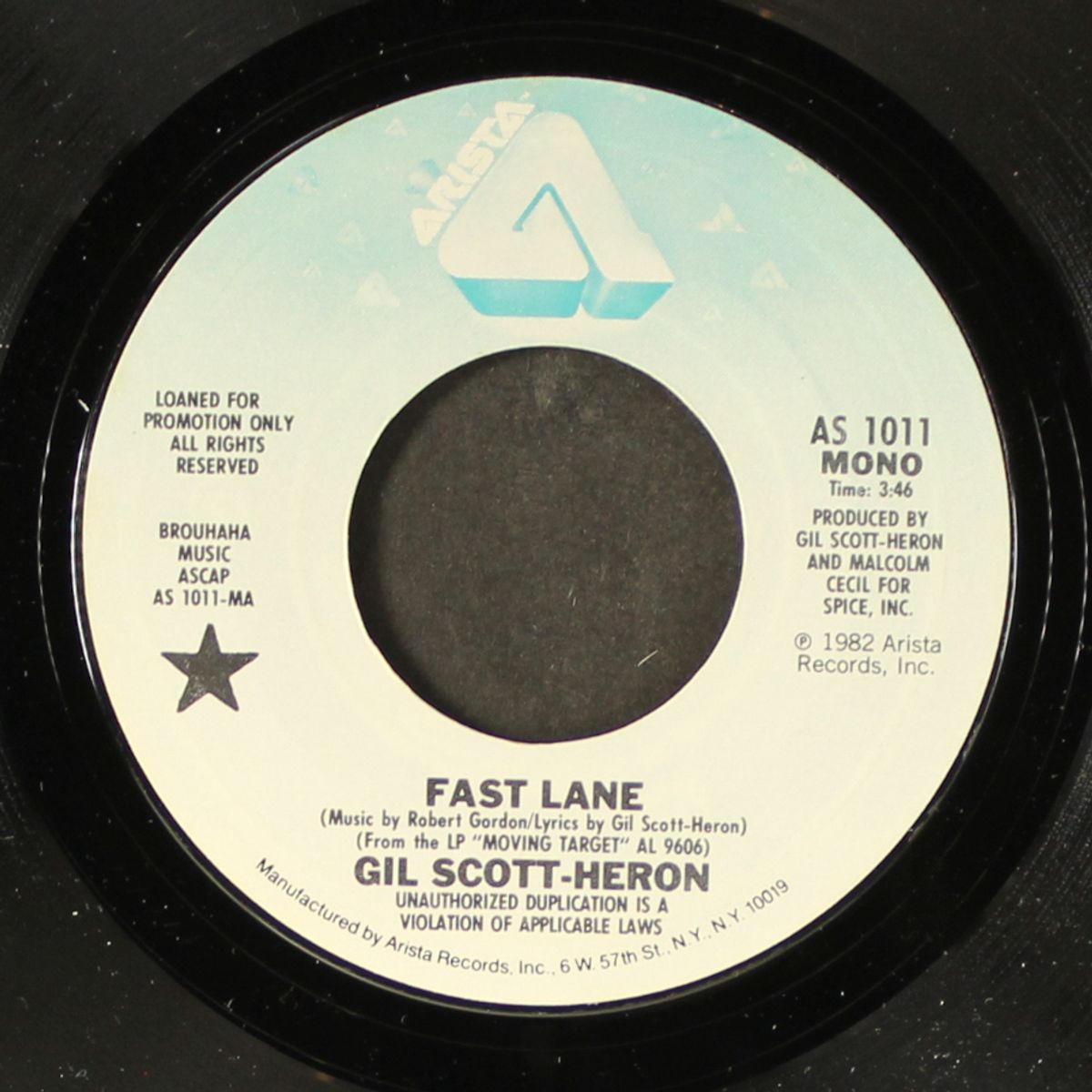 fast lane / mono by GIL SCOTT-HERON