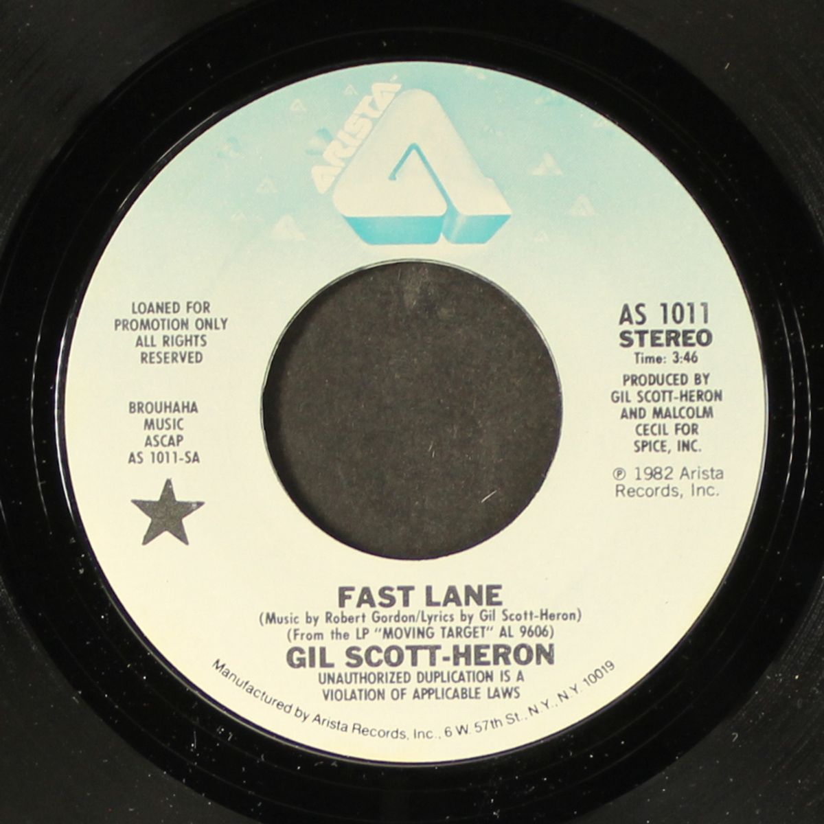 fast lane / mono by GIL SCOTT-HERON
