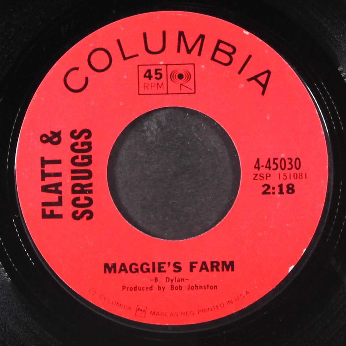 maggie's farm / tonight we'll be fine by FLATT & SCRUGGS