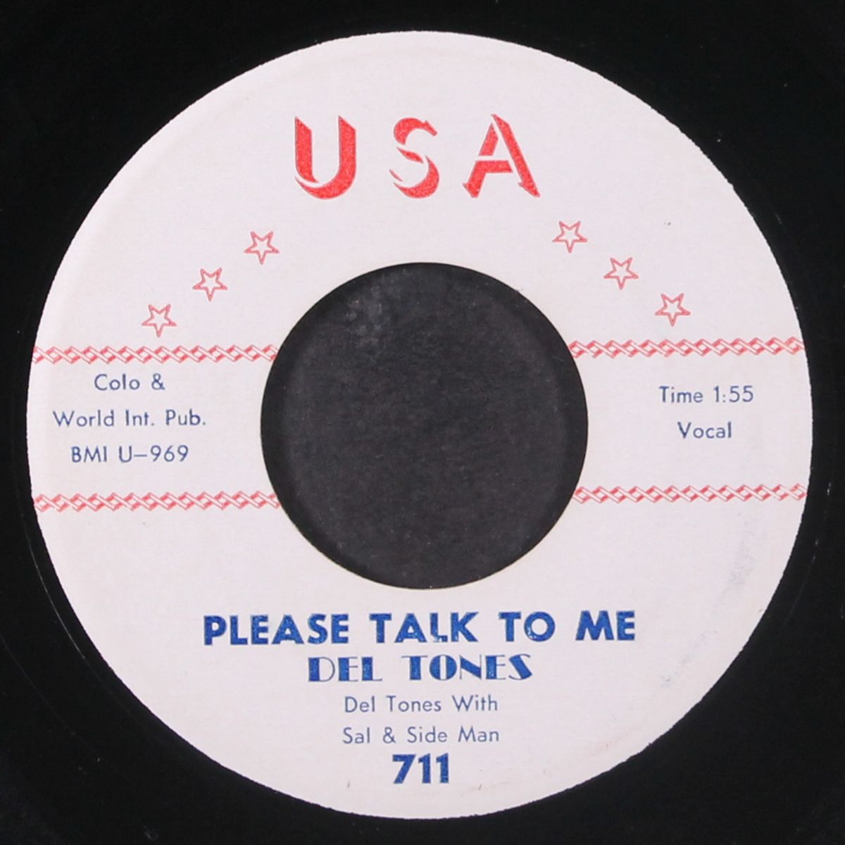 and the angels sang / please talk to me by DEL TONES