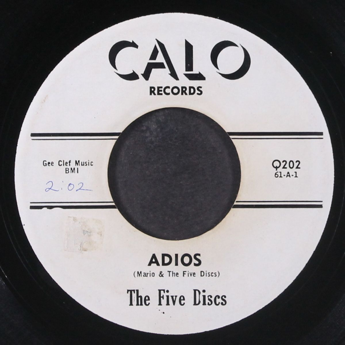 adios / my baby loves me by FIVE DISCS