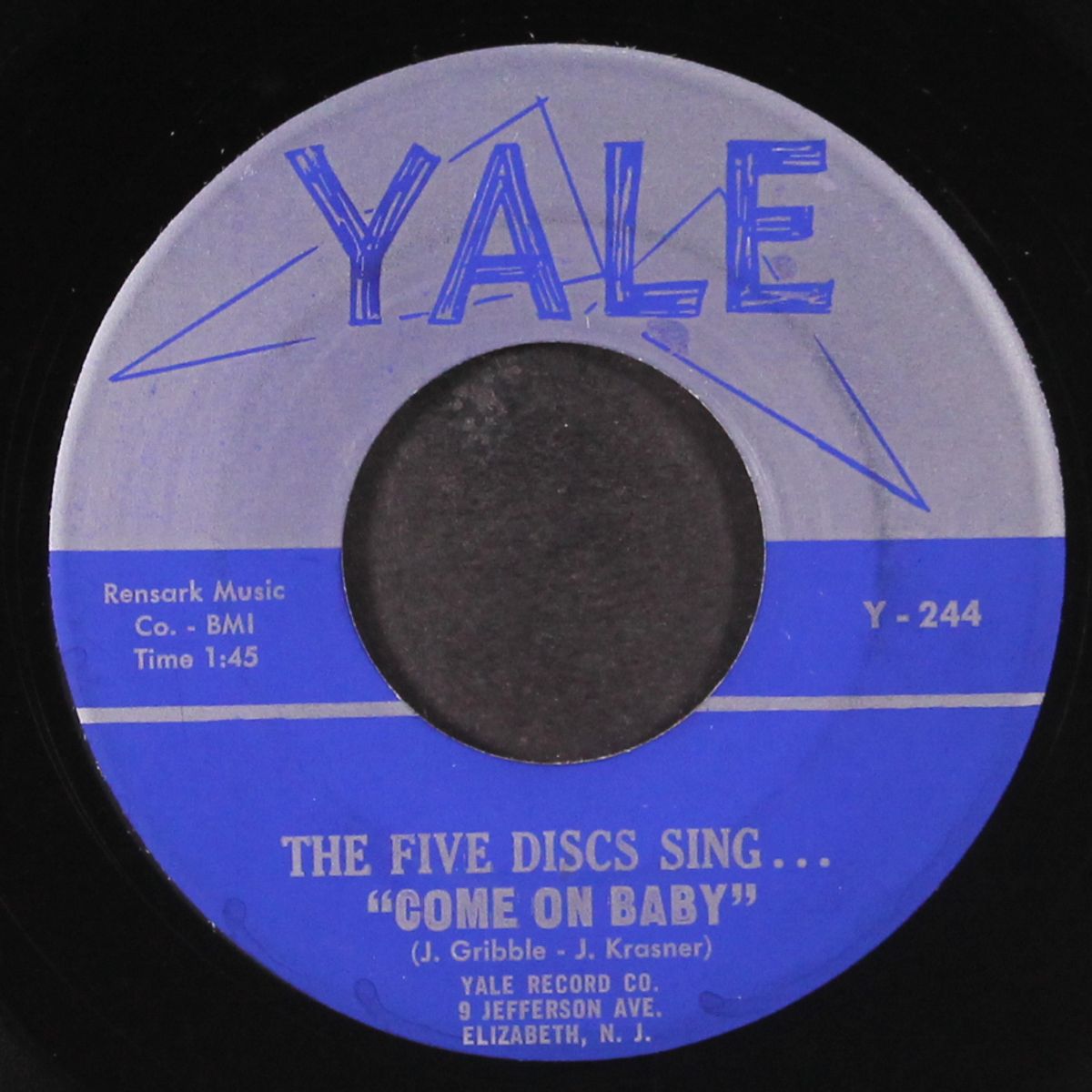 come on baby / i don't know what i'll do by FIVE DISCS