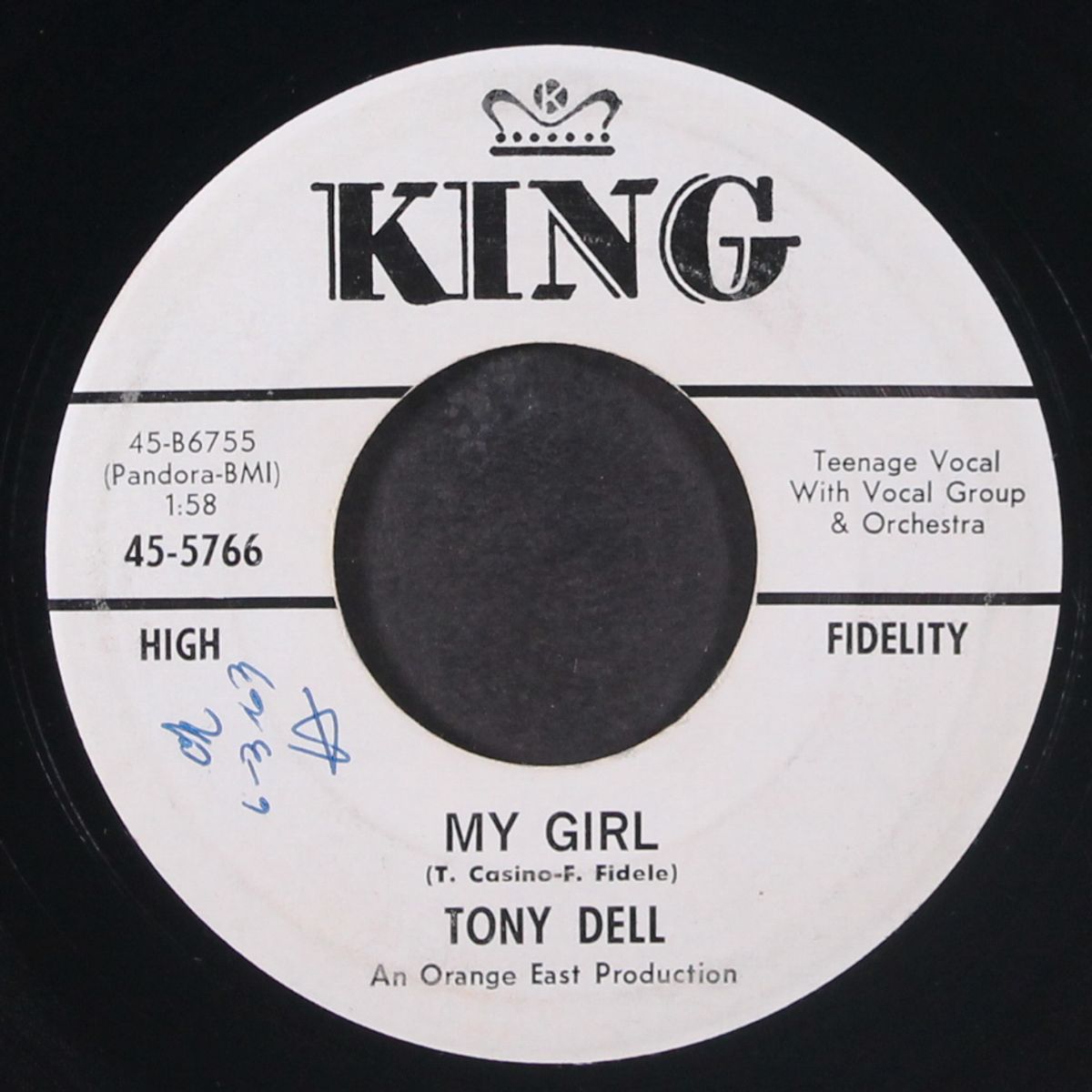 magic wand / my girl by TONY DELL