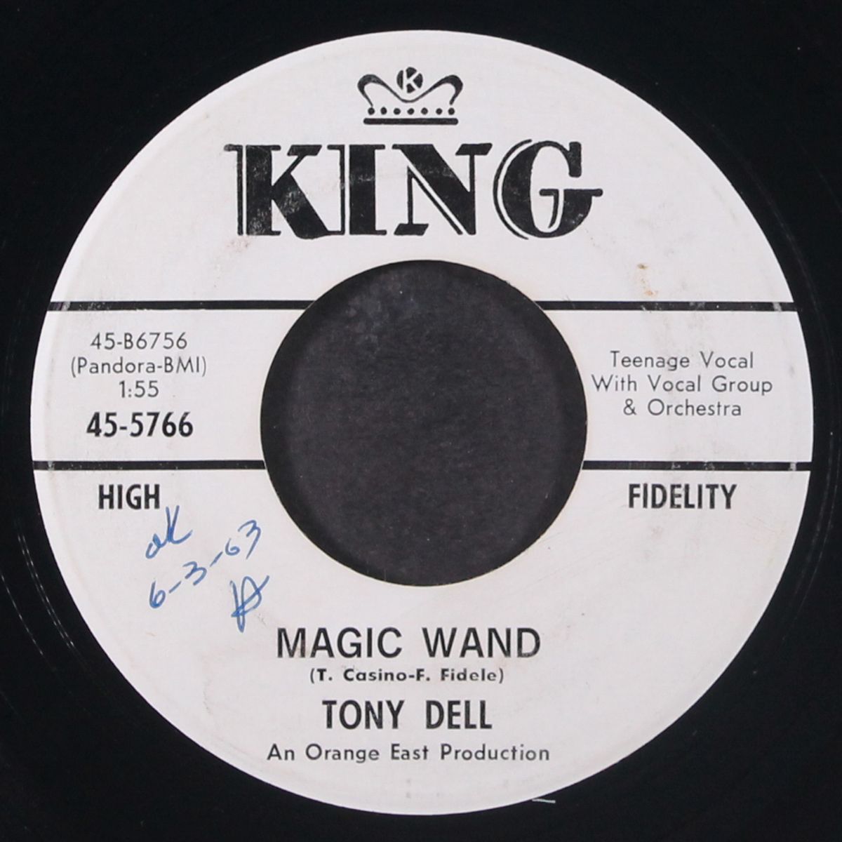 magic wand / my girl by TONY DELL